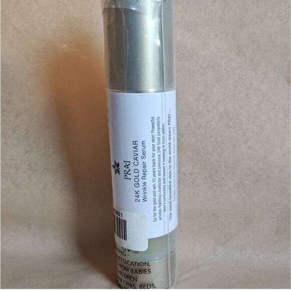 PRAI 24K Gold Caviar Wrinkle Repair Serum 3.4 fl. oz. Anti-Aging NEW SEALED - Picture 2 of 6